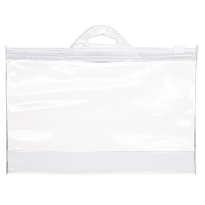 Neceser de viaje personalizable transparente